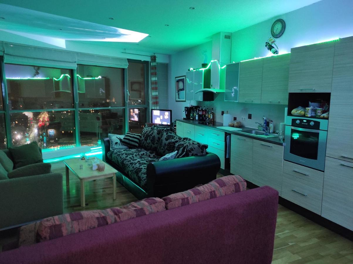 Luxury Apartment In Skyscraper 维尔纽斯 外观 照片